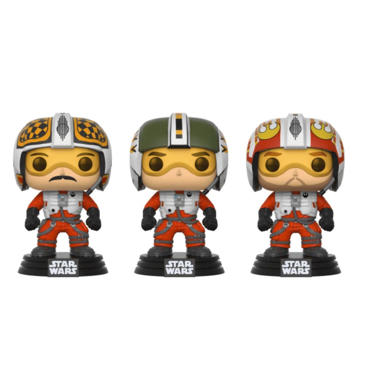 FUNKO - Funko Pop Star Wars  Wedge , Biggs y Porkins