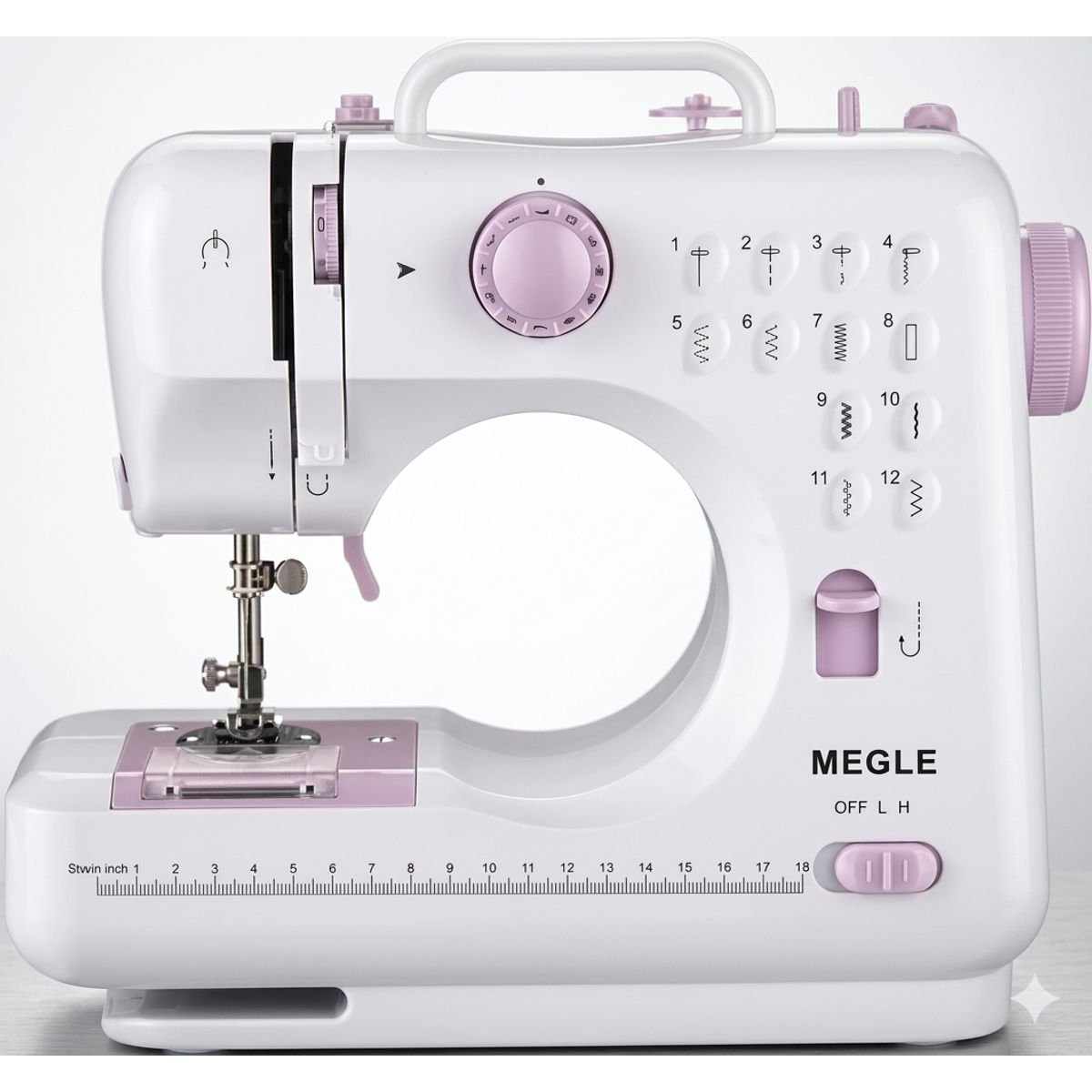 GENERICO - Mini máquina de coser multifuncional