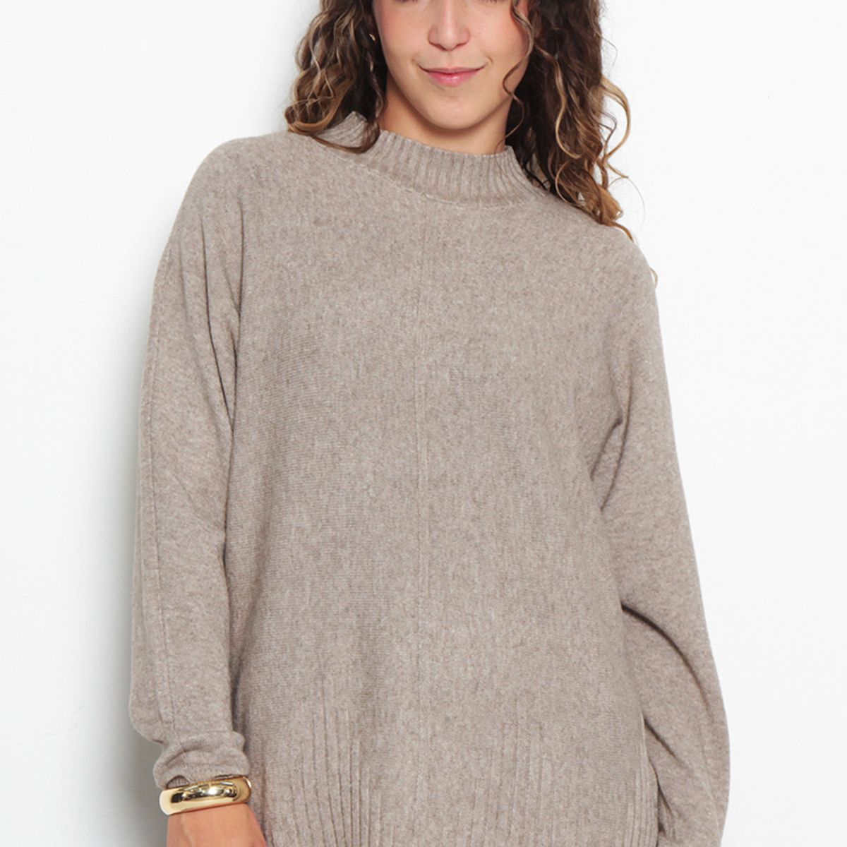 WADOS - SWEATER MANGA LARGA CUELLO ALTO