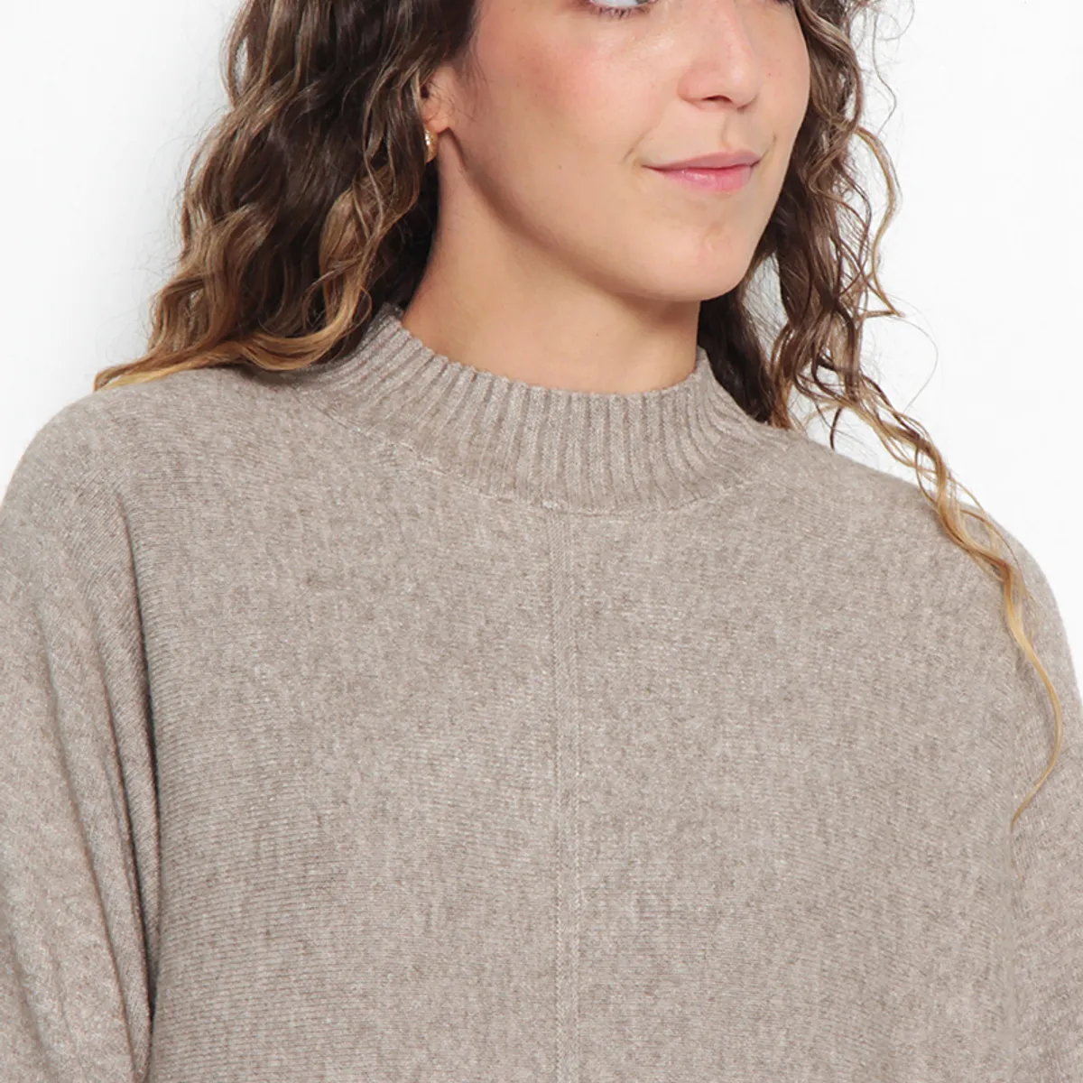 WADOS - SWEATER MANGA LARGA CUELLO ALTO