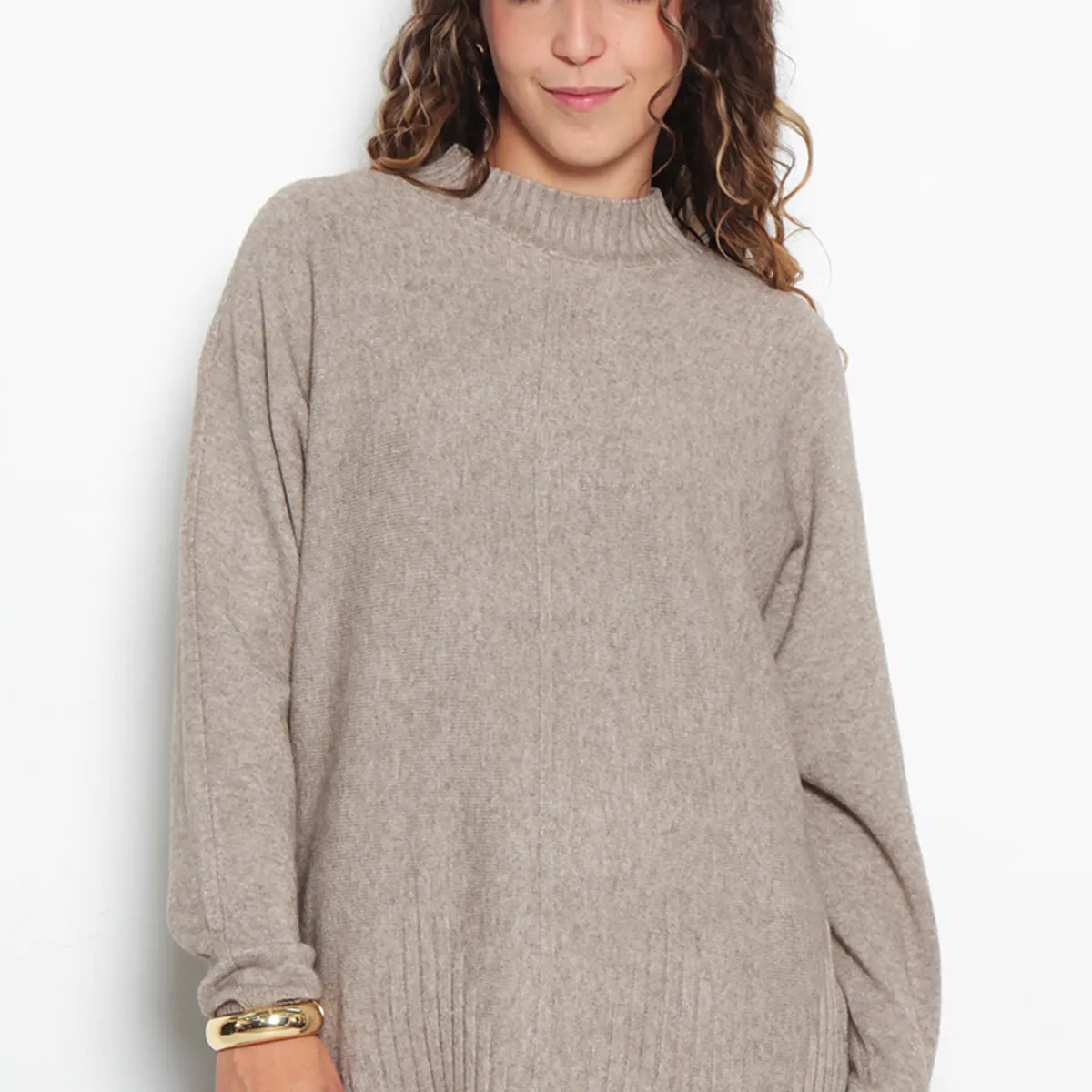 WADOS - SWEATER MANGA LARGA CUELLO ALTO