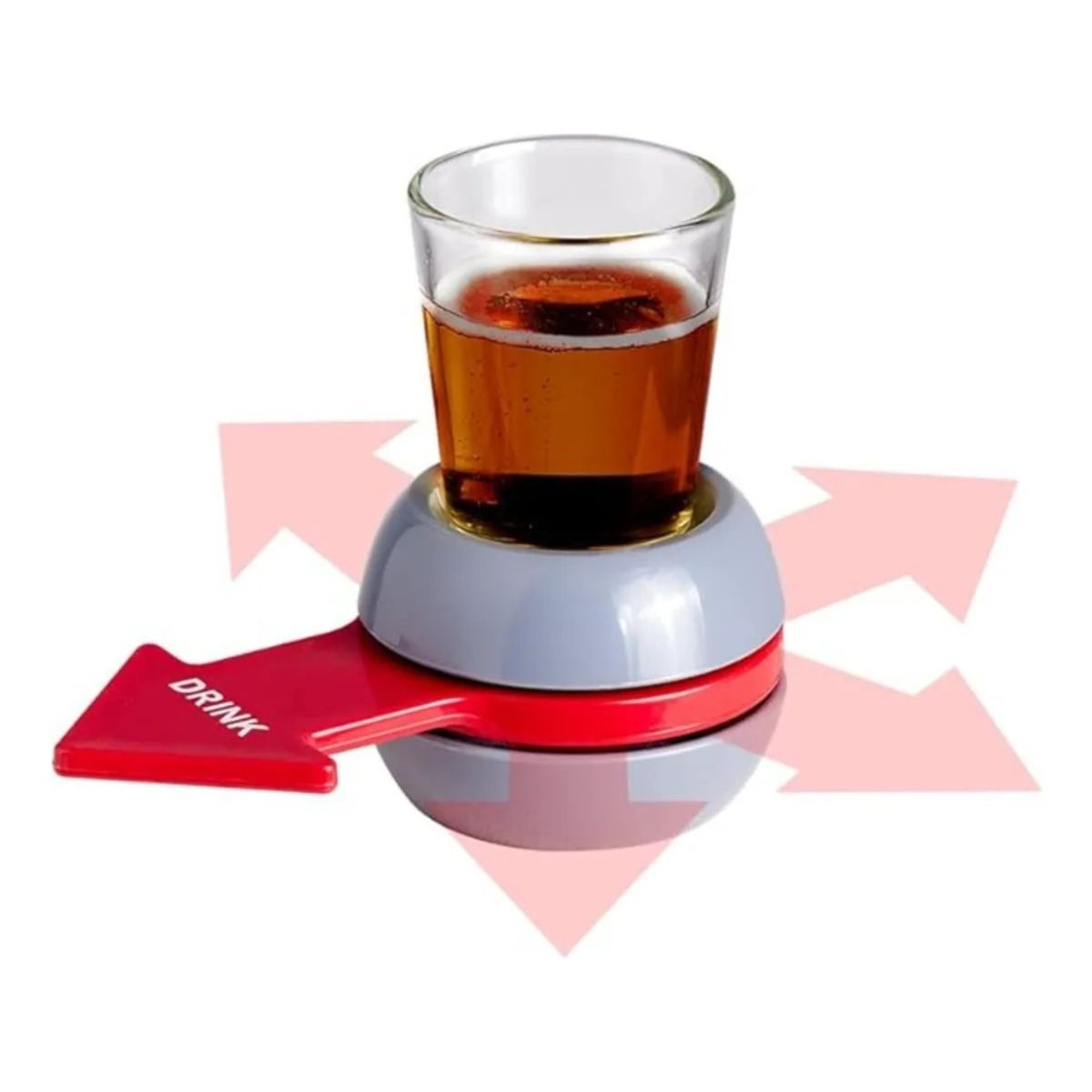 GENERICO - Juego Previas Chupito Giratorio Flecha Botellita Spin Shot