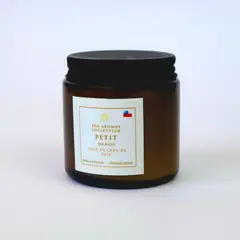 GENERICO - Vela Aromática Petit Decorativa Tamaño Compacto Zen Aromas - Blanco