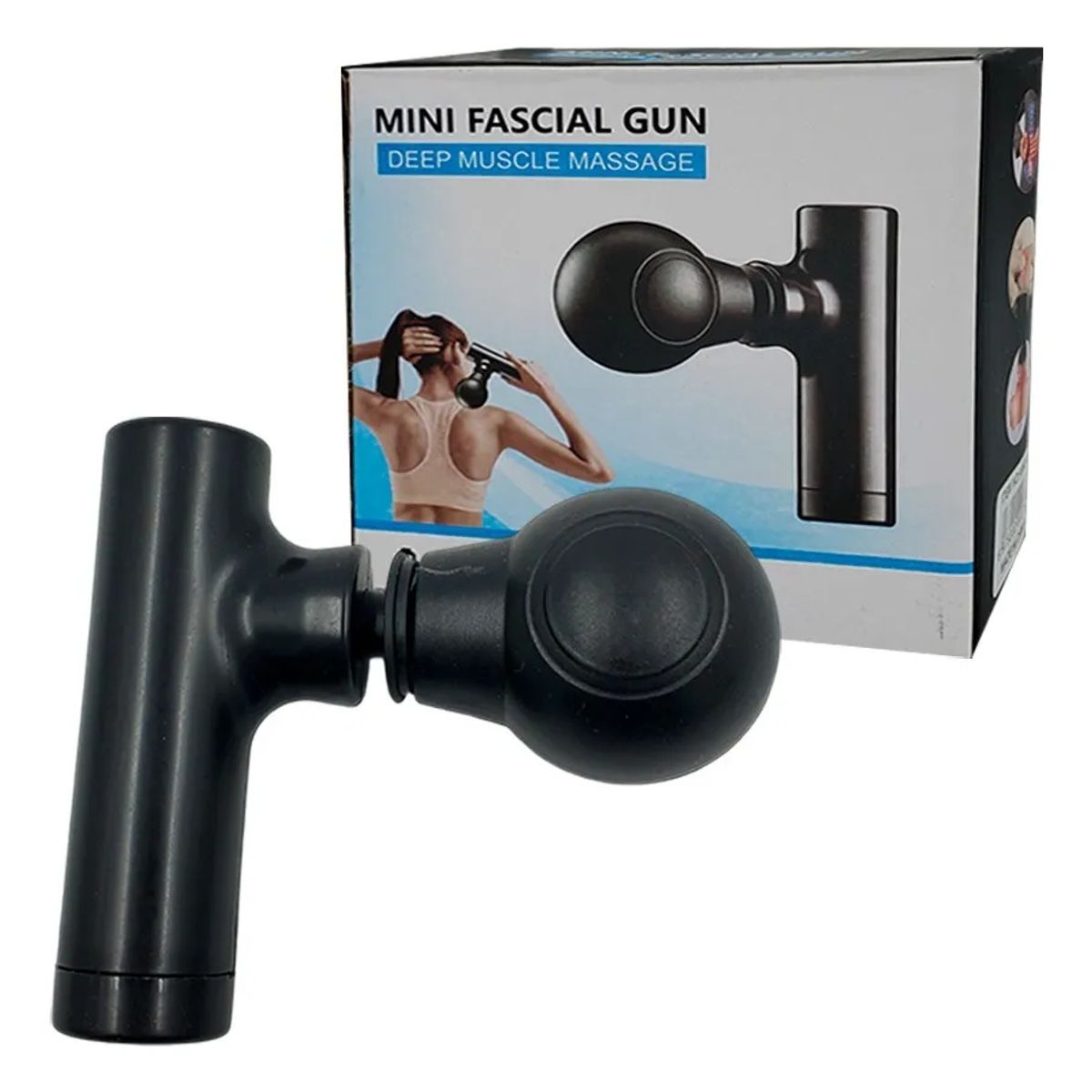 GENERICO - Mini Pistola De Masaje Corporal Y Facial Recargable