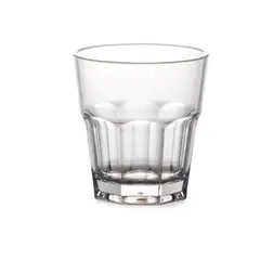 GENERICO - Set de 6 Vasos de Vidrio Transparente 8.5×9.5 cm
