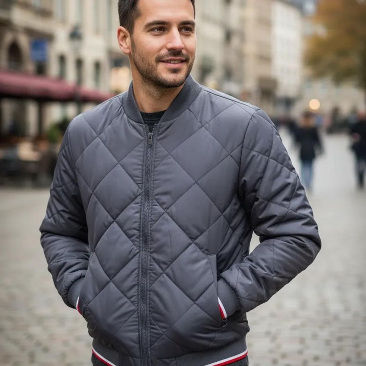 BLUE MOUNTAIN - Chaqueta Bomber Hombre SG 01