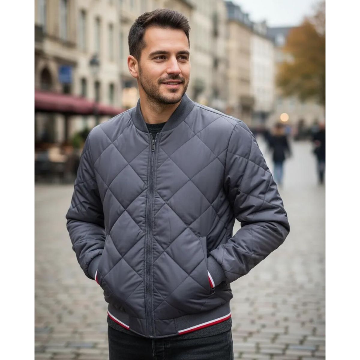 BLUE MOUNTAIN - Chaqueta Bomber Hombre SG 01