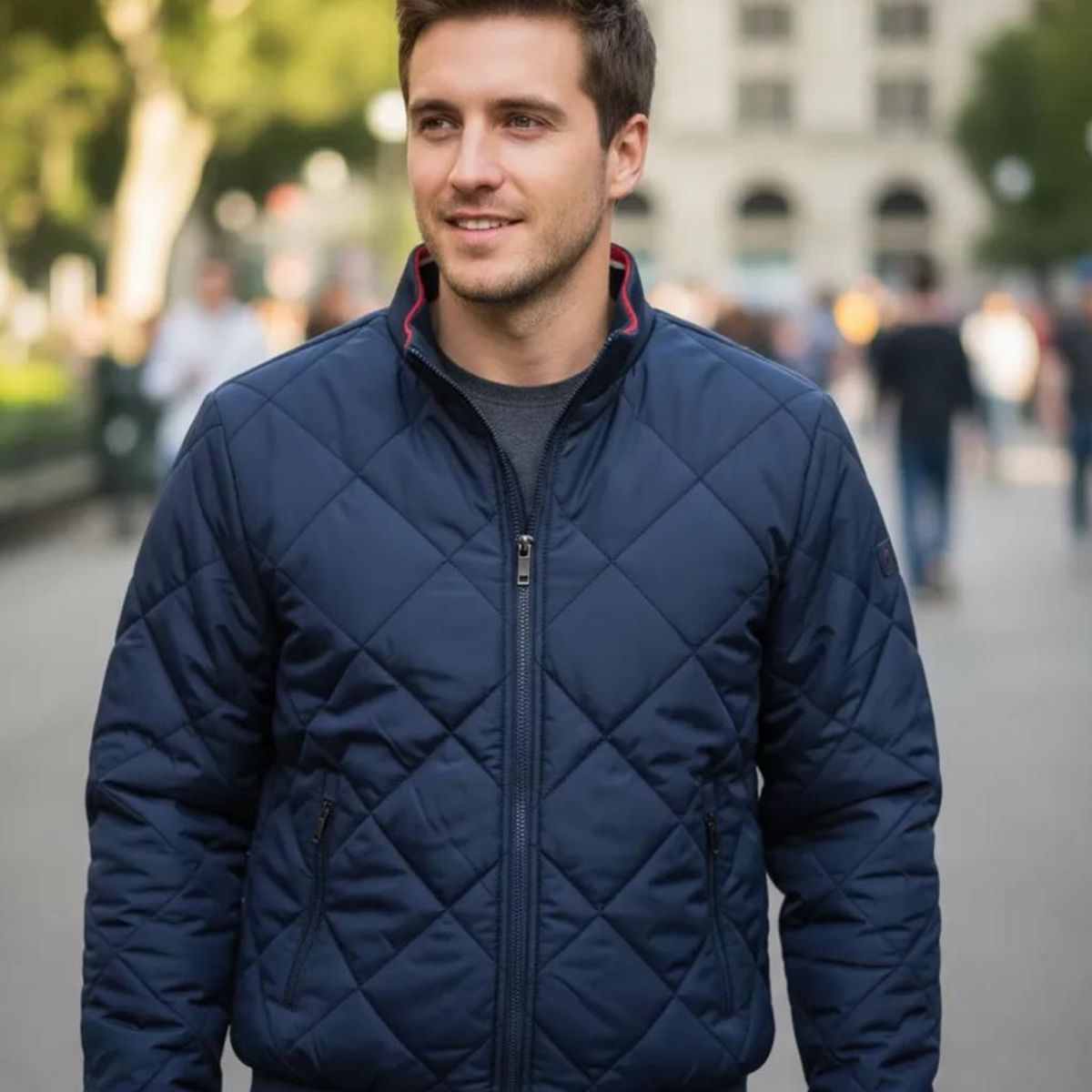 BLUE MOUNTAIN - Chaqueta Bomber Hombre SG 01