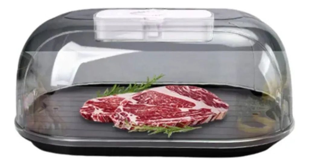 GENERICO Bandeja Descongeladora Tabla De Carnes Segura Transparente
