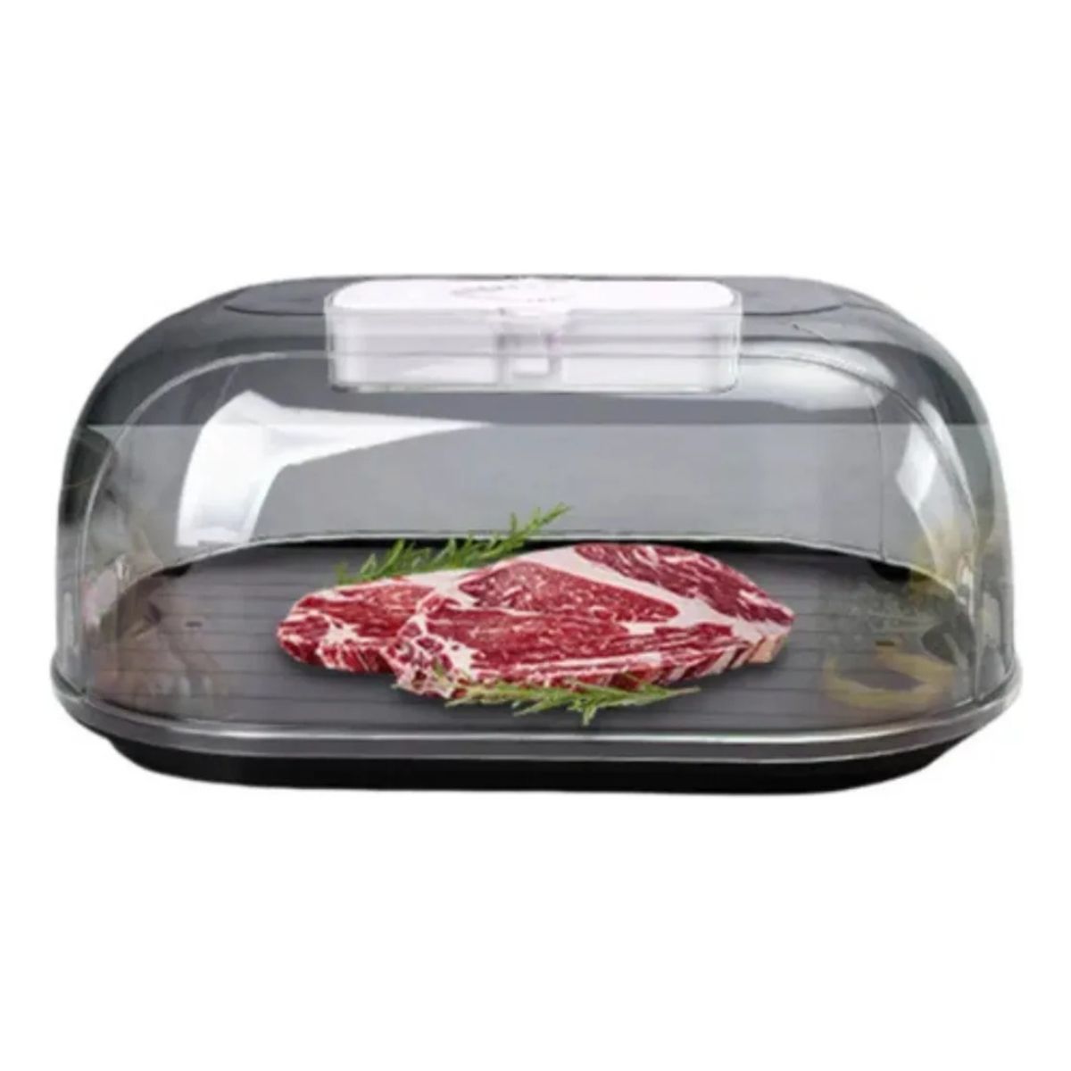 GENERICO - Bandeja Descongeladora Tabla De Carnes Segura Transparente