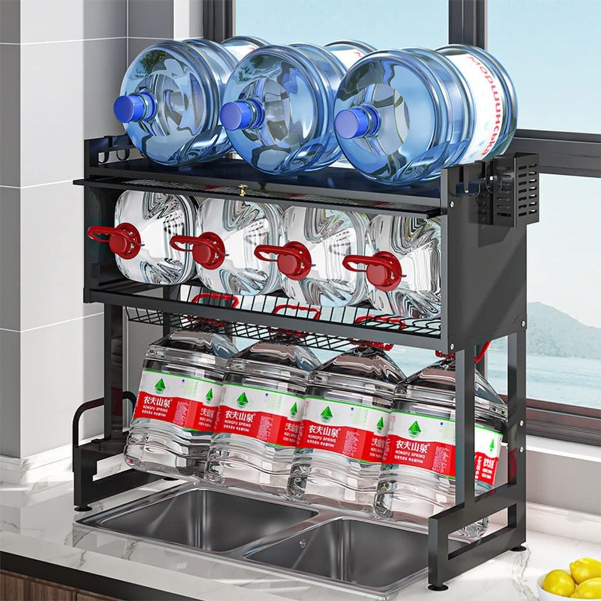 MOVI - SECAPLATOS CON PUERTA Y SOPORTE PARA ACCESORIOS