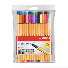 STABILO - Set 30 lapices point 88 blister