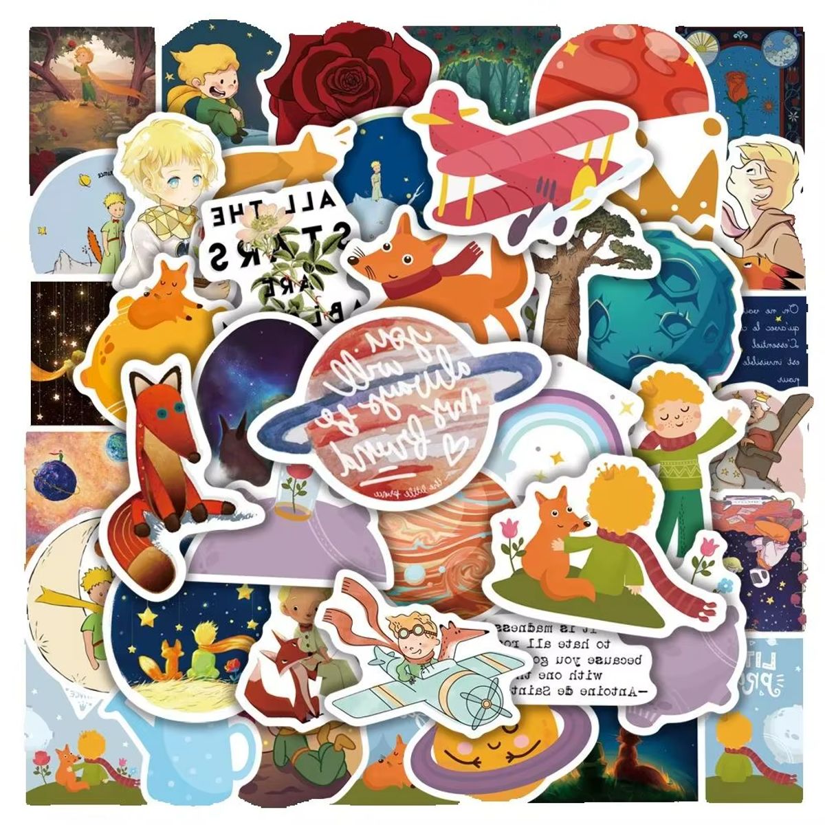 GENERICO - Pack Sticker el principito " le petit prince"