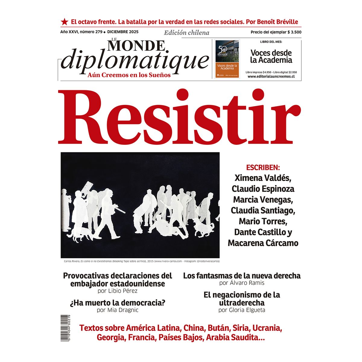 LOM - LE MONDE DIPLOMATIQUE N°279  DICIEMBRE