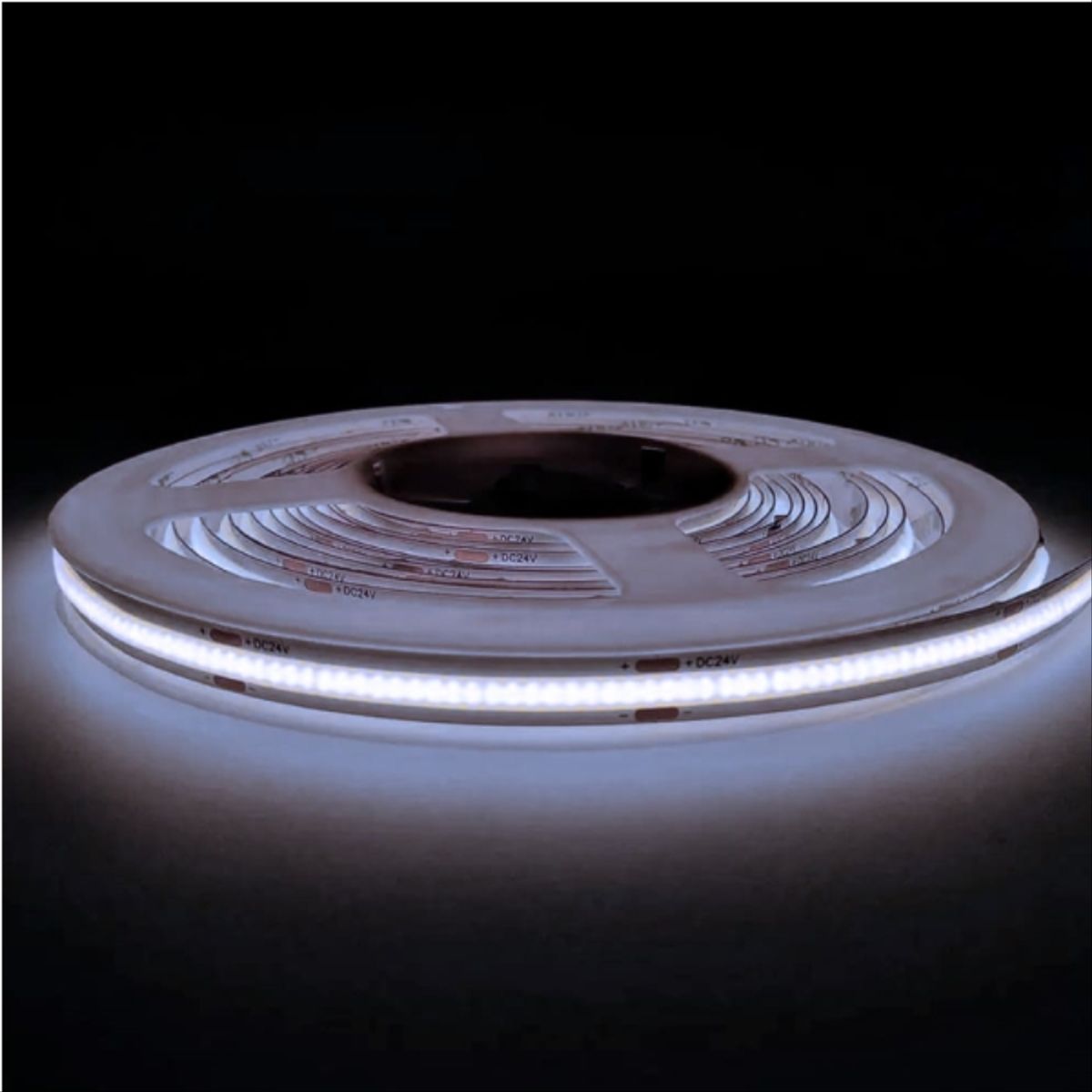 Cinta COB 24V 10W/m Blanco Frío 1100lm/m 480LEDs/m 5m, marca DEMASLED - Foto 2