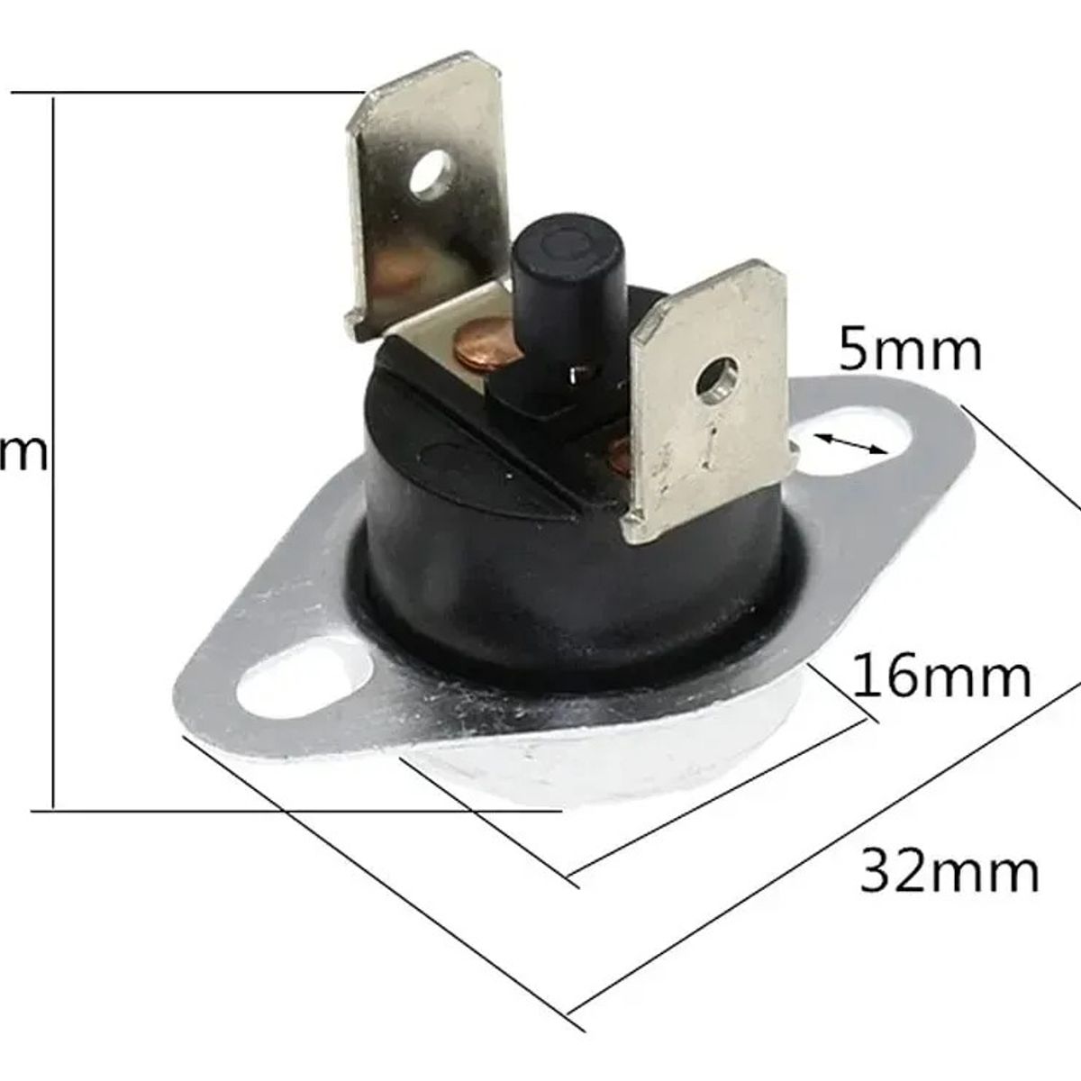 GENERICO - 2 Termostatos Para Lavadora Secadora Samsung 125ºc