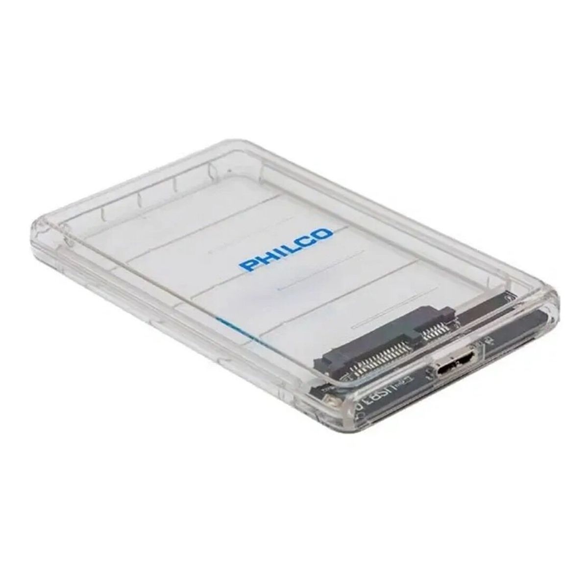 PHILCO - Cofre Case Para Disco Duro Sata 2.5 Usb 3.0 Hdd