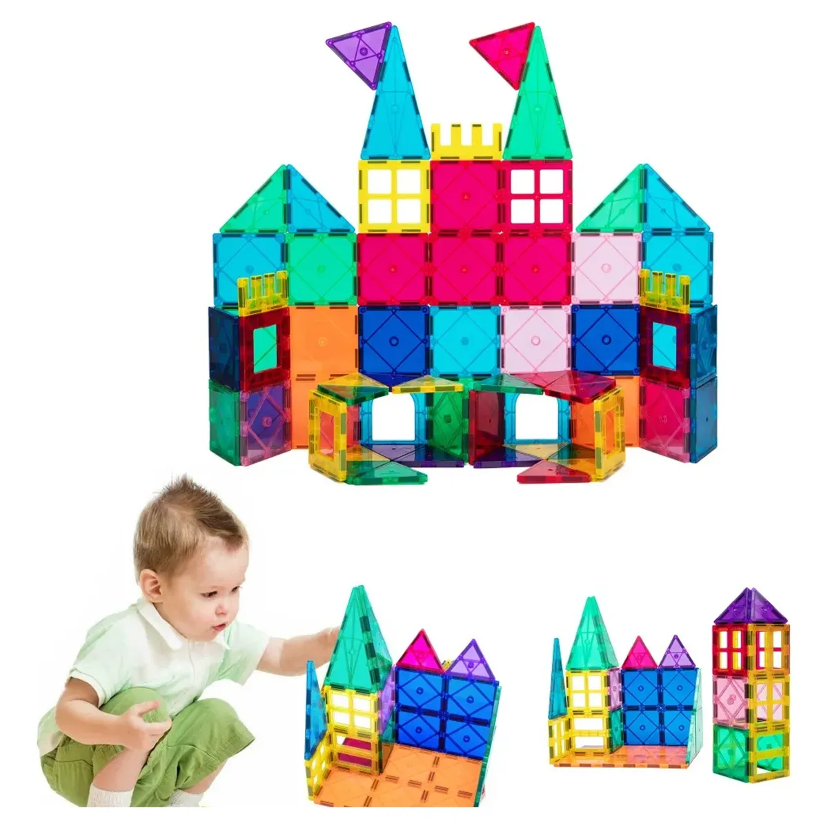 GENERICO - Juguete Magnético 22 Pcs Bloques Destreza Habilidad Niños 22