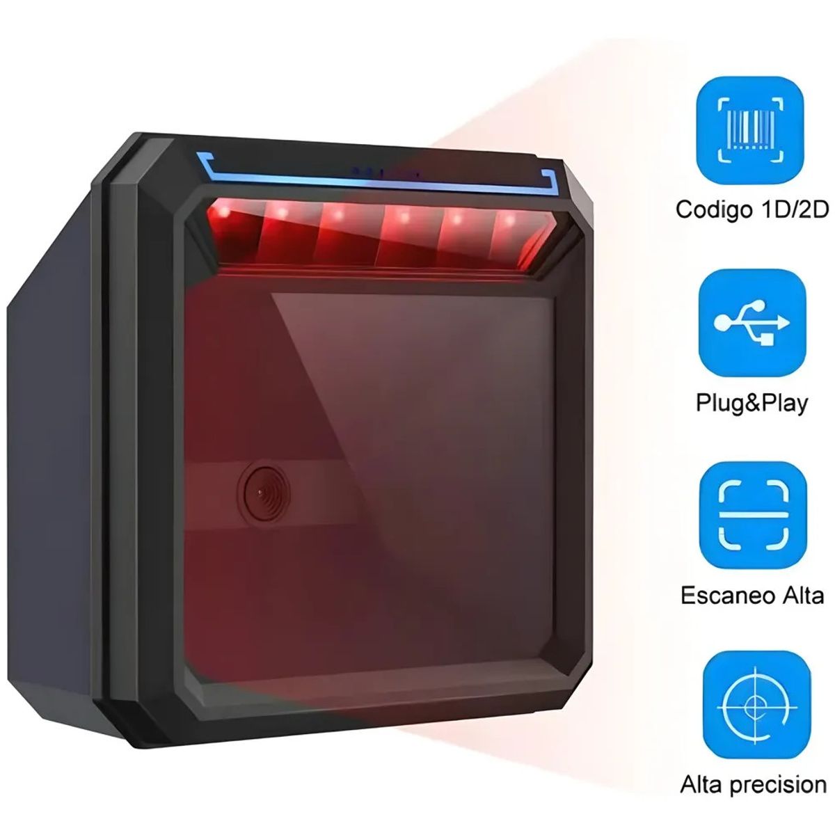 METEX - Lector De Código De Barras Omnidireccional 1d2d Lector