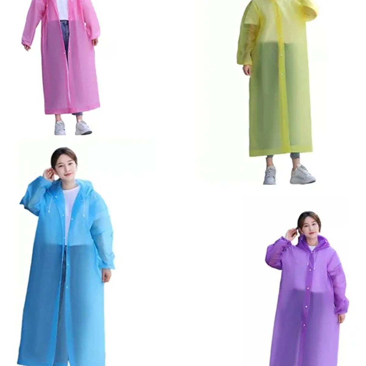 ATURE - Portátil Capa Poncho Para La Lluvia 100% Impermeable Duro 4U