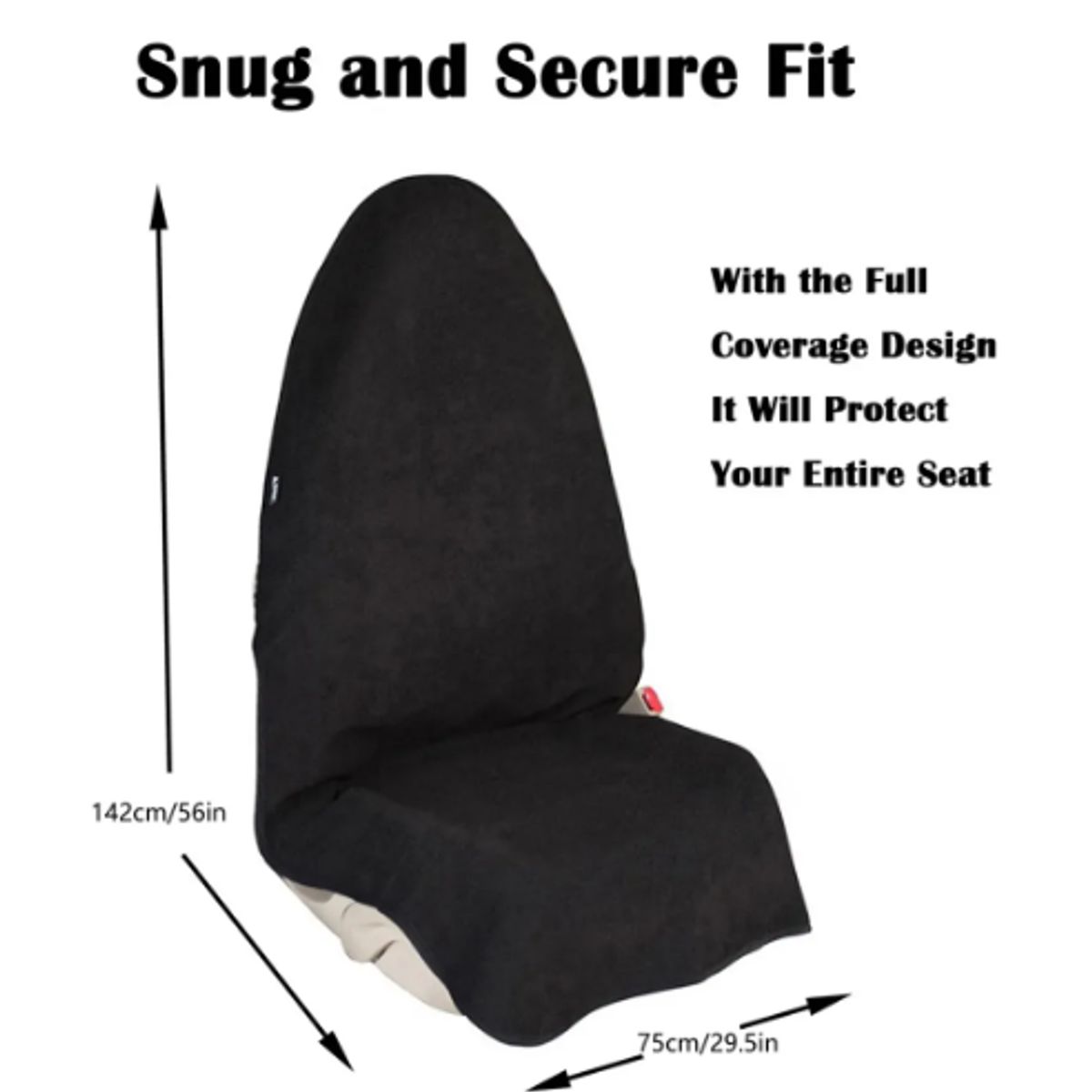 GENERICO - Funda Asiento Auto Cubre Asiento Anti Transpiracion