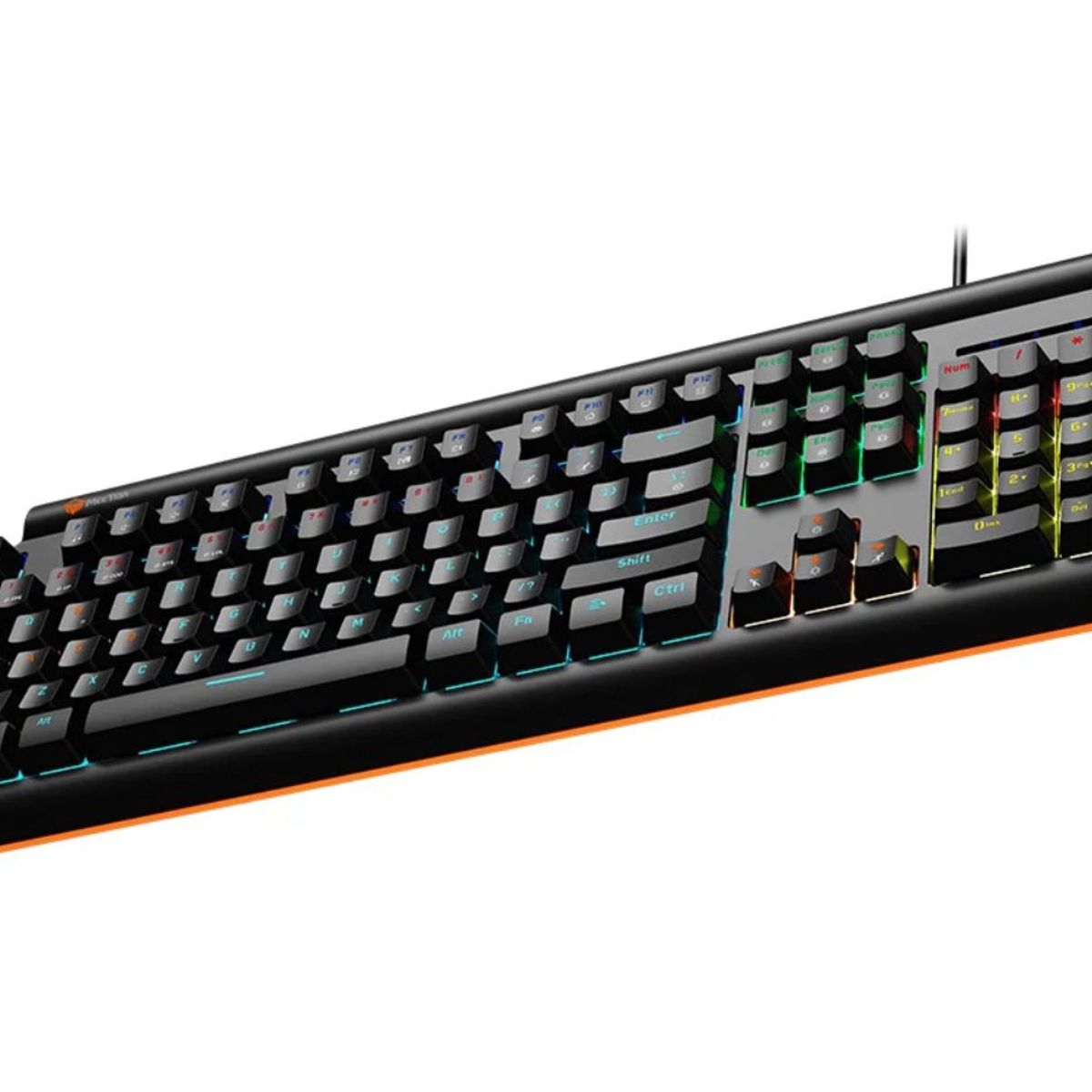 GENERICO - Teclado Gamer De Membrana Rgb Aula F3020