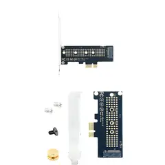 GENERICO - Tarjeta de Expansión PCIe 4.0 x4 a M.2 NVMe con Disipador Gris para SSD