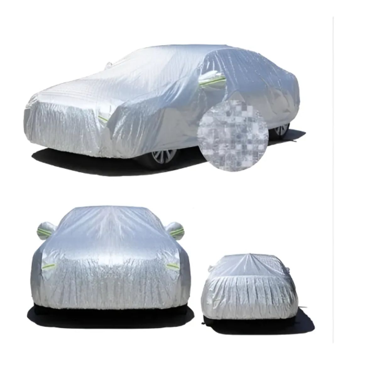 GENERICO - Carpa Funda Cubre Auto Impermeable Uv Peva + Algodon