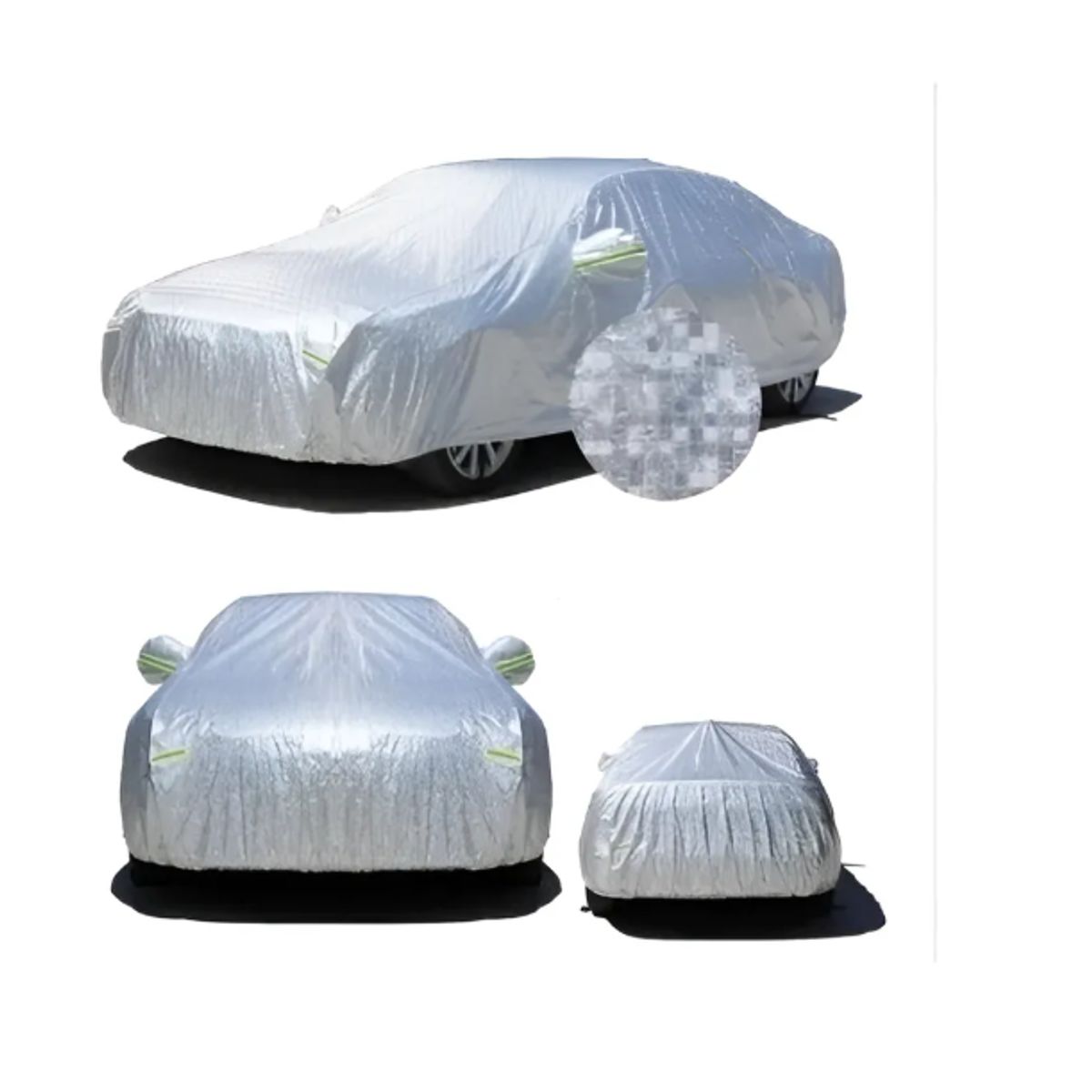 GENERICO - Carpa Funda Cubre Auto Impermeable Uv Peva + Algodon