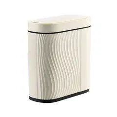 KINDA NICE - Cubo Basura Inteligente Para Baño Con Sensor Automatico