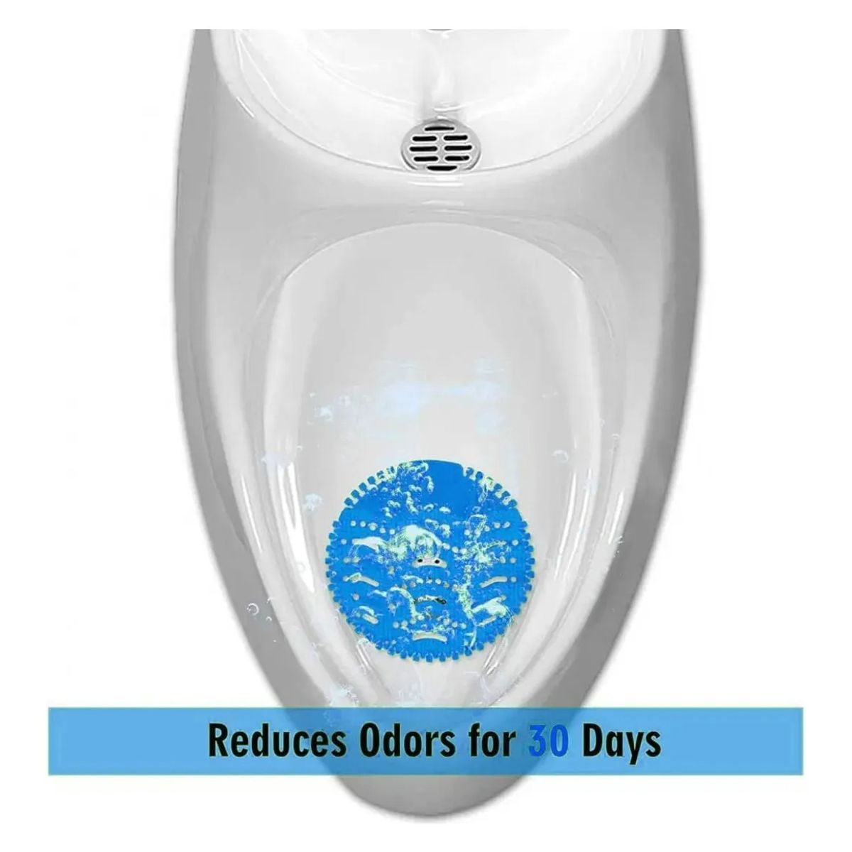 10 Rejillas para Urinarios,Desodorizante y Antisalpicaduras Azul, marca GENERICO - Foto 2