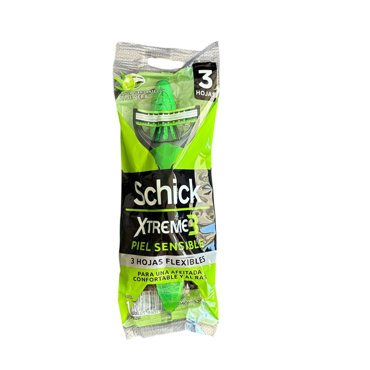 SCHICK - Maquina Afeitar Desechable Piel Sensible 6 Unidades