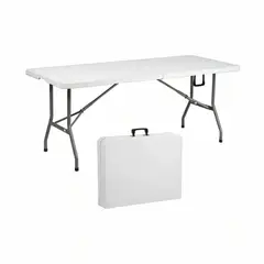 GENERICO - Mesa Plegable Maleta 180cm Camping