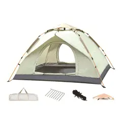 ATURE - Tienda 3-4 Personas Impermeable - Automática, Portátil Gris