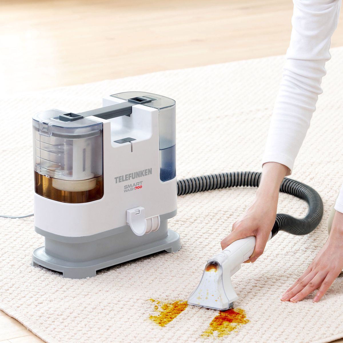 TELEFUNKEN - Aspiradora De Alfombras Telefunken Smart Wash 700