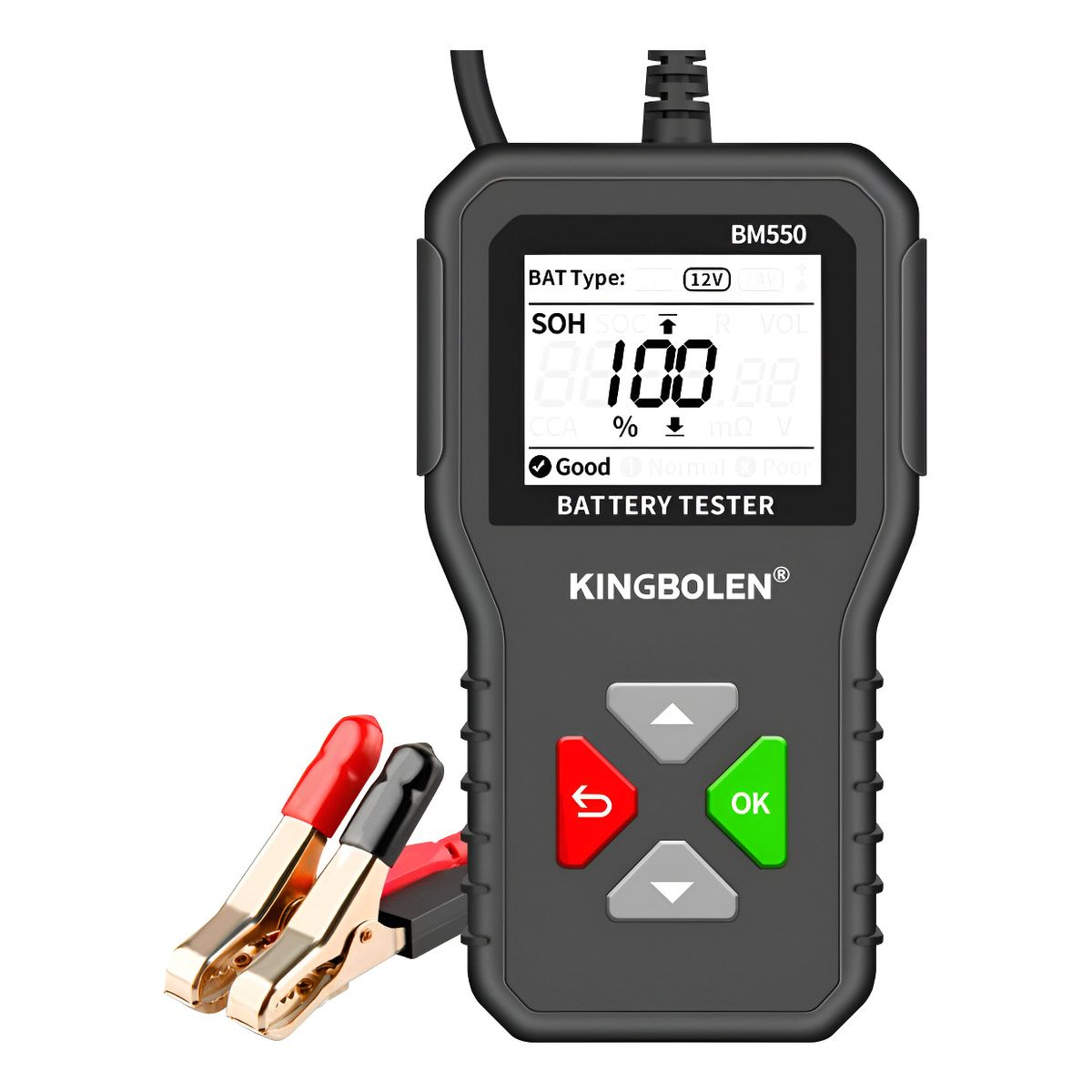 GENERICO - Probador Tester De Batería Automotriz Voltaje 6v12v24v 295011