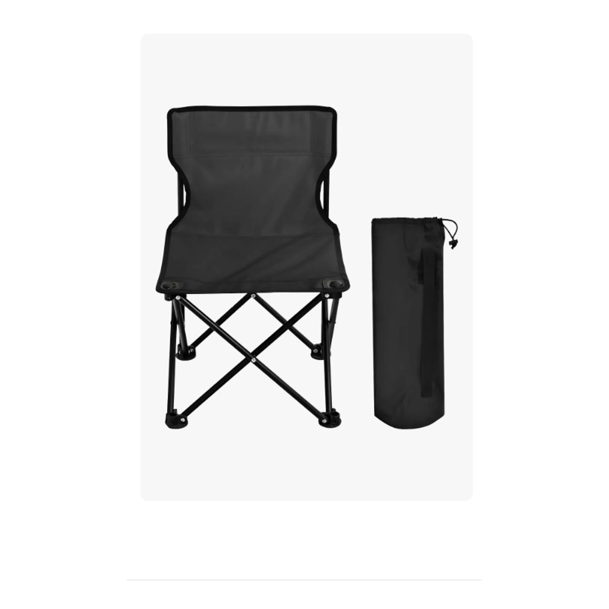 GENERICO - Silla Plegable Camping Silla Para Playa Picnic Pesca+bolso