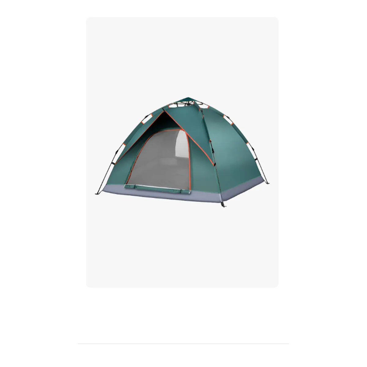 GENERICO - Carpa Ligera Automática Para 4 Personas Ventilación