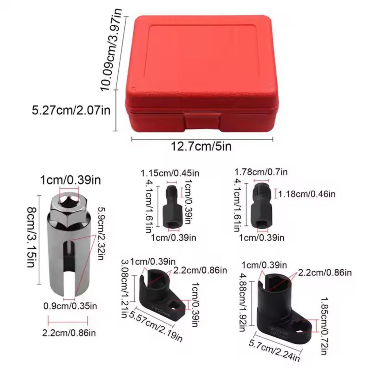 ATURE - 5pcs Herramientas Para Sensor Oxígeno Automotriz Universal