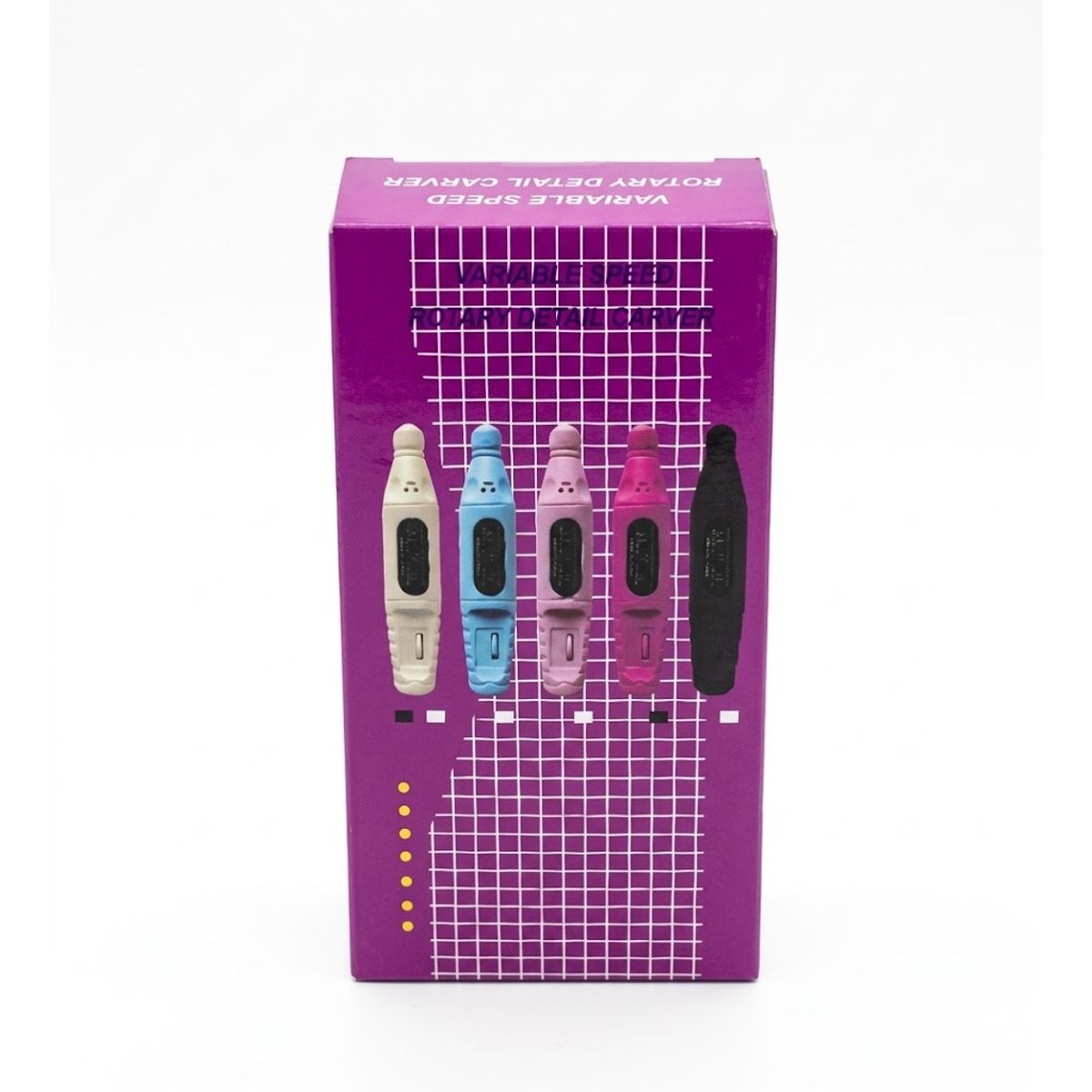 GENERICO - Pulidor Drill Para Uñas Estudiantil Esmeril Usb + 6 Puntas