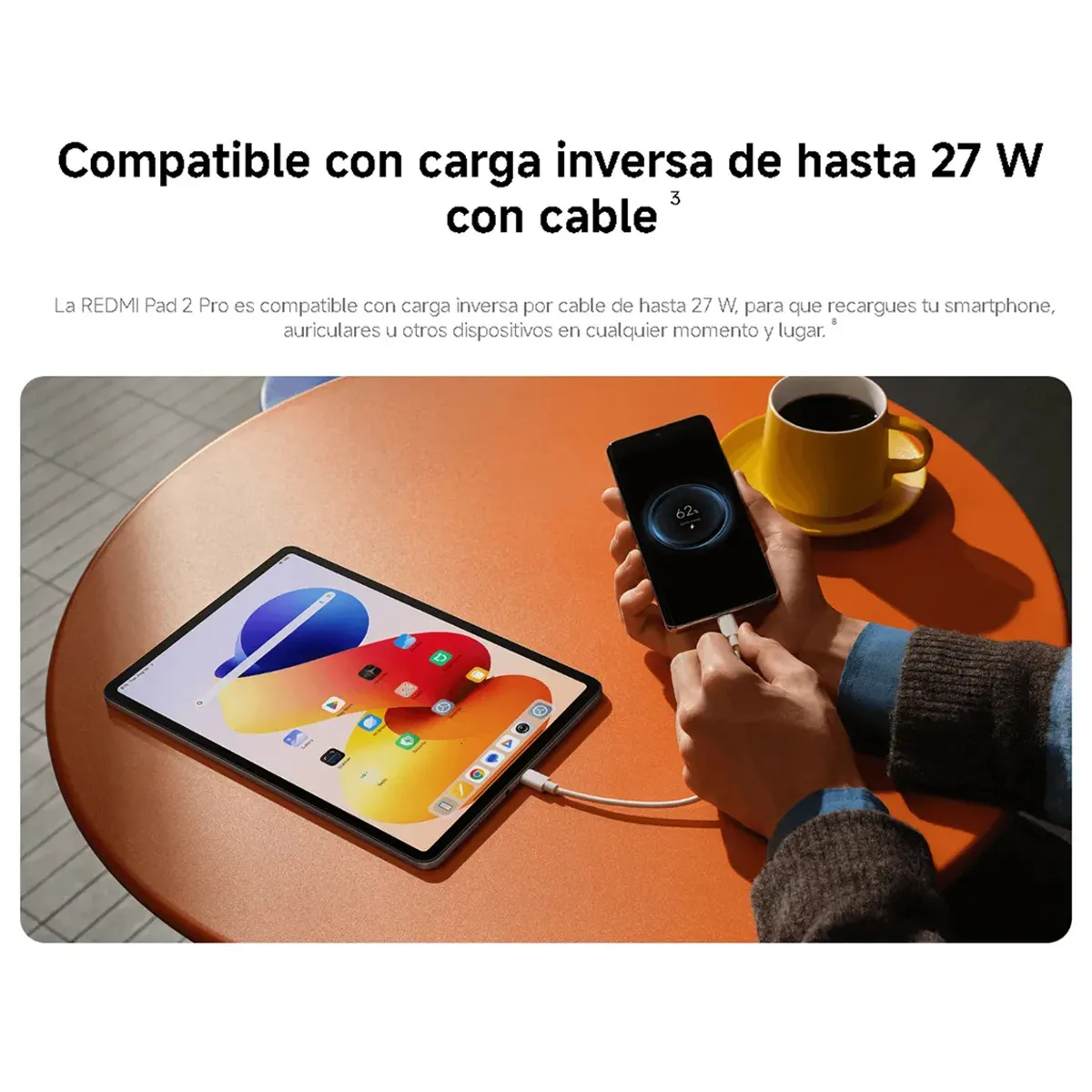 XIAOMI - Tablet Xiaomi Redmi Pad 2 Pro 12.1 inch 8GB 256GB Negro 25099RP13G