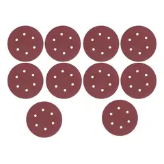 GENERICO - 10 Unidades Disco Lija Velcro 225mm Grano 120 , 9pulgadas 10