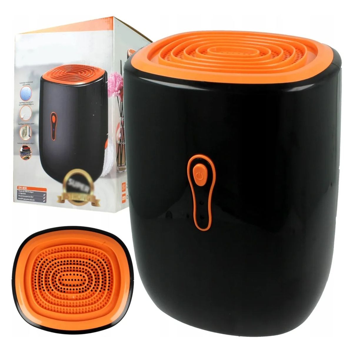GENERICO - Deshumidificador Electrico 800ml Aire Elimina Humedad