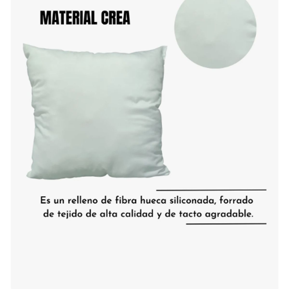GENERICO - Pack De 4 Rellenos De Cojin 50*50