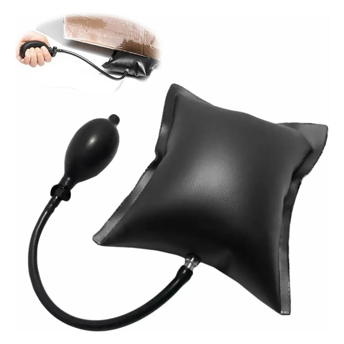 GENERICO - Cojín Bolsa Bomba Cuña Inflable De Aire Para Coche Puerta