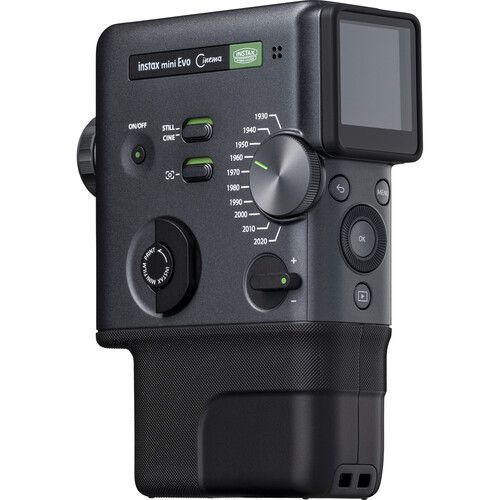 Instax mini Evo Cinema Hybrid Instant Camera · Negro
