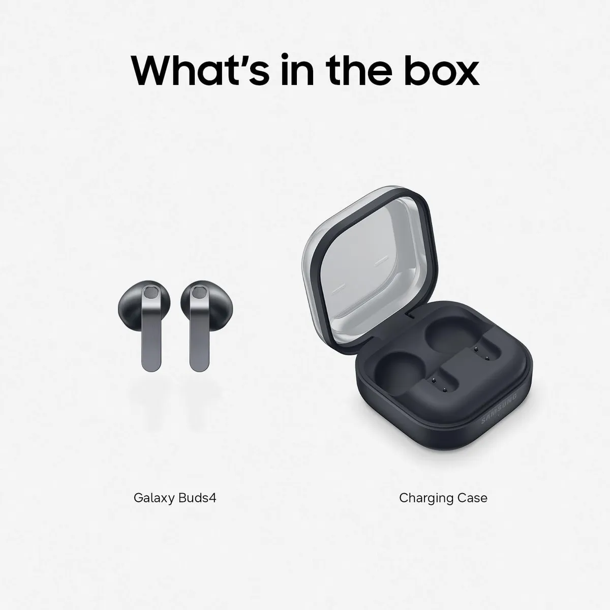 SAMSUNG - Samsung Galaxy Buds 4 (2026) AI True Wireless Bluetooth Earbuds (SM-R540) - Negro