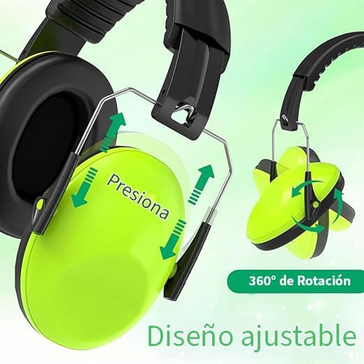 KUANGYE - Orejeras Audífonos Antiruidos Protector Auditivo Para Niños