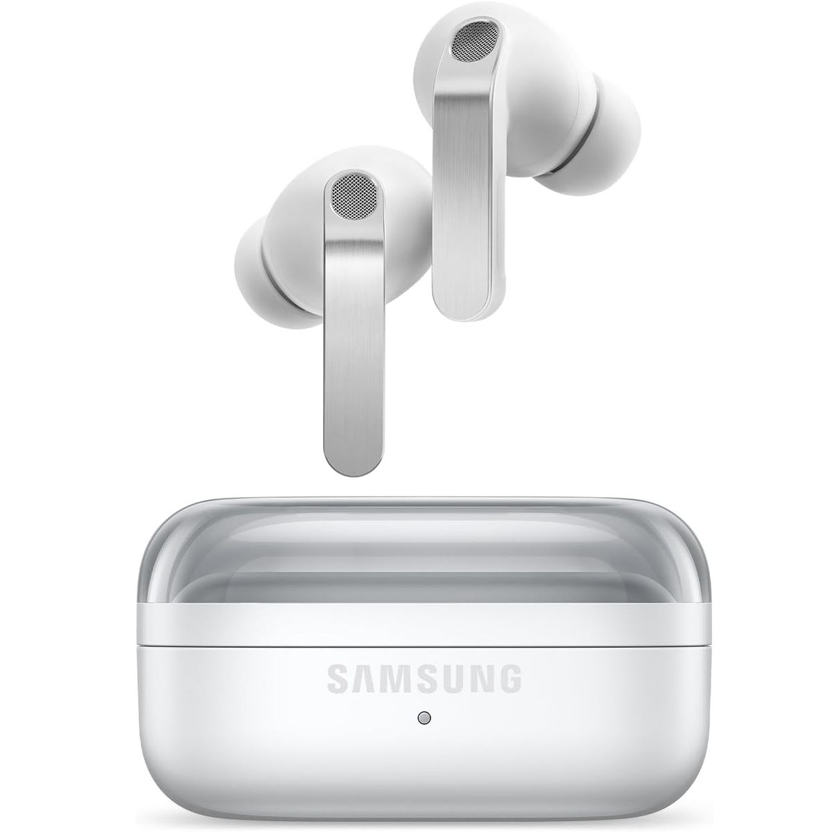 SAMSUNG - Samsung Galaxy Buds 4 Pro (2026) AI True Wireless Earbuds (SM-R640) - Blanco