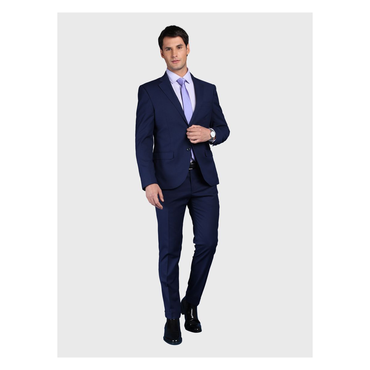 ARROW - Traje Liso Spandex Slim Fit Azul Arrow ARROW